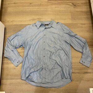 Joseph Abboud light blue button dress shirt
